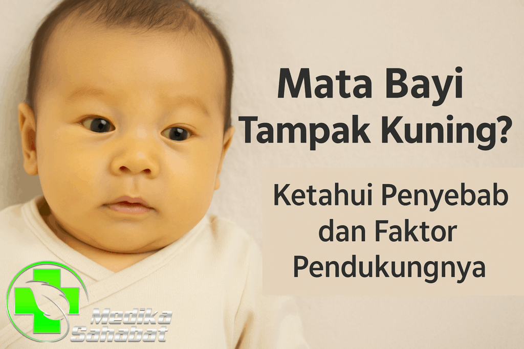 Mata Bayi Tampak Kuning? Ketahui Penyebab dan Faktor Pendukungnya